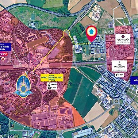 Disneyland-Paris, Studio 2 Pers, Wifi Serris Eksteriør bilde